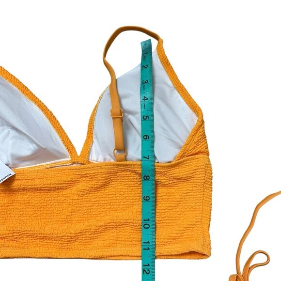 NWT Old Navy Orange Tie Bikini Tankini & Cheeky Bottom Set L/XL Swimsuit - Picture 10 of 10